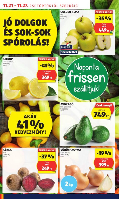 ALDI Akciós újság