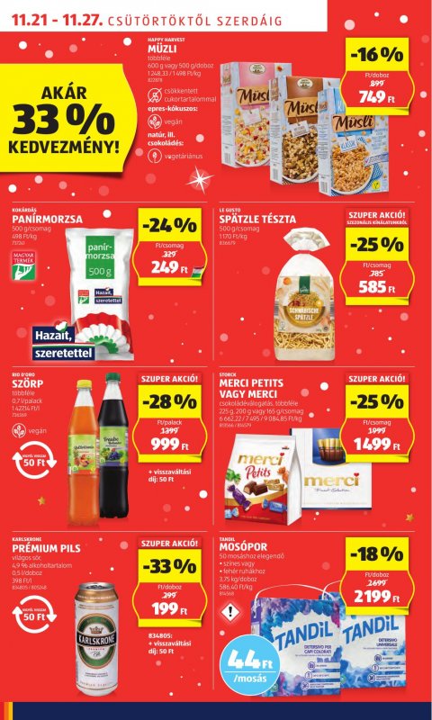 ALDI Akciós újság