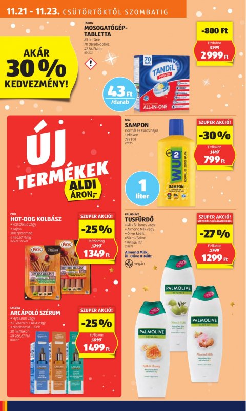 ALDI Akciós újság