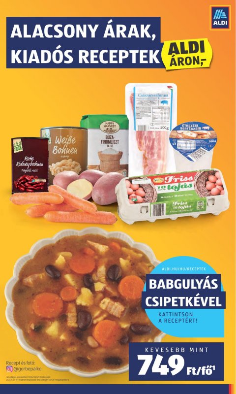 ALDI Akciós újság