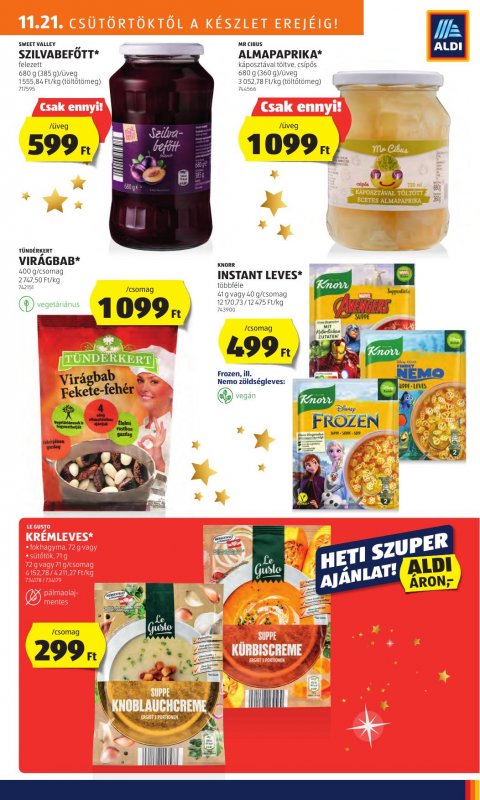 ALDI Akciós újság