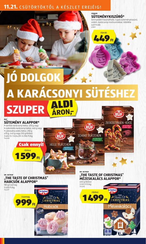 ALDI Akciós újság