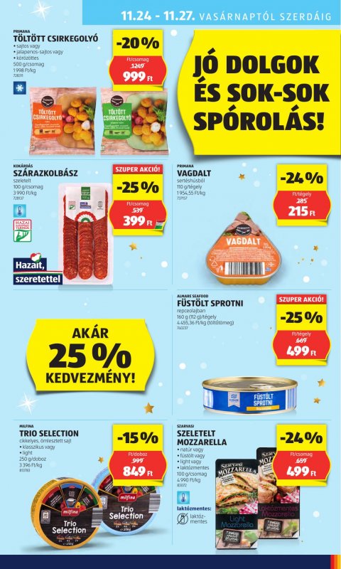 ALDI Akciós újság