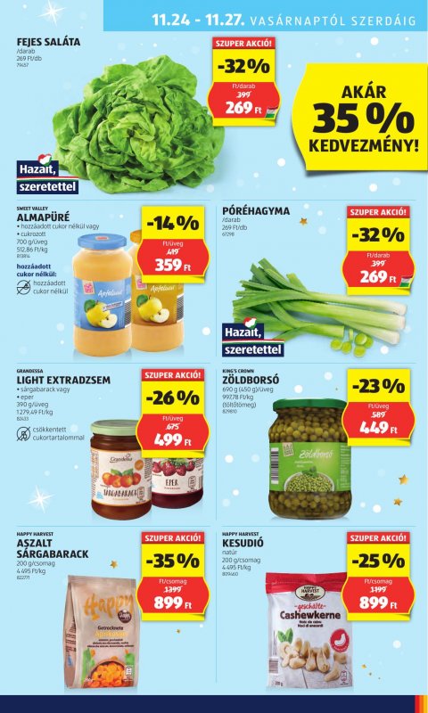 ALDI Akciós újság