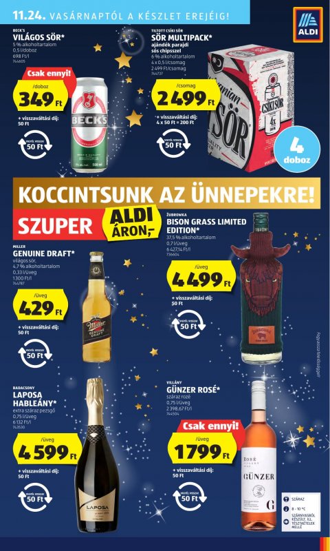 ALDI Akciós újság