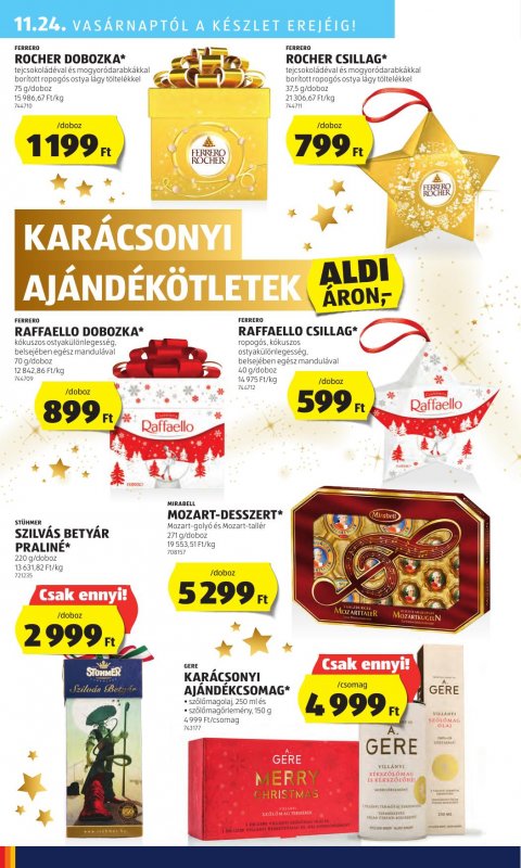 ALDI Akciós újság