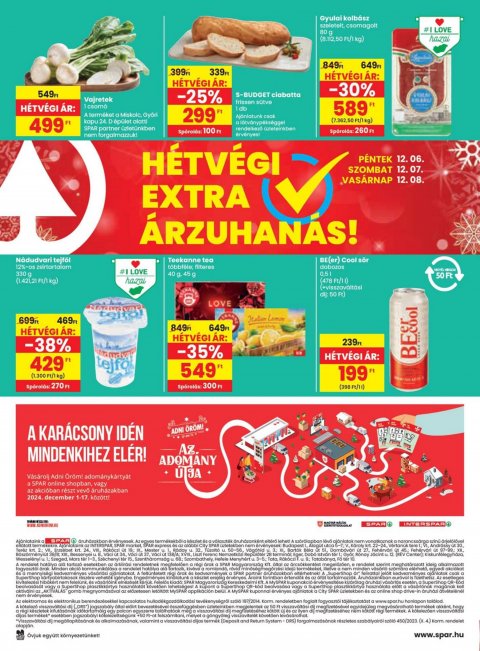 SPAR Akciós újság