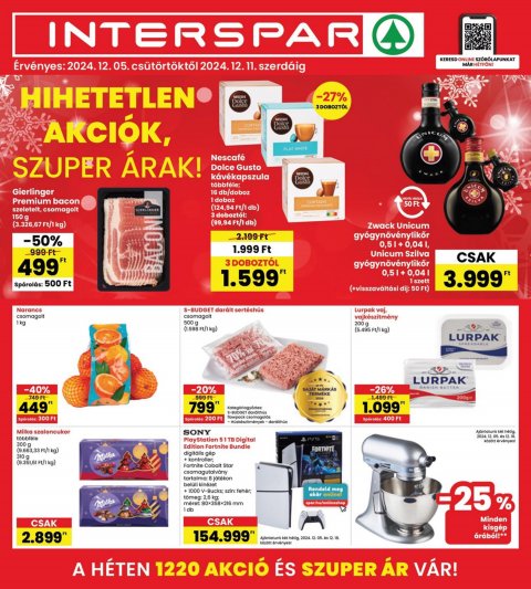 INTERSPAR Akciós újság