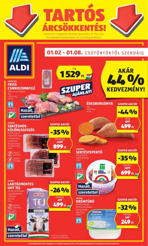 ALDI Akciós újság od 2. 1. 2025 do 8. 1. 2025